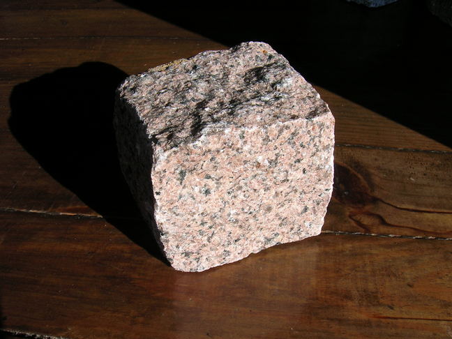 pavé granit rose